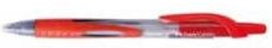 Faber-Castell 143821 balpen Rood 12 stuk(s)