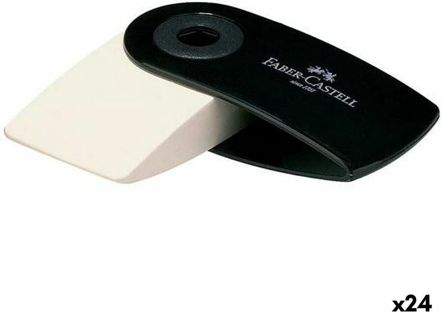 Faber-Castell Sleeve Mini vlakgum Beige Zwart 1 stuk(s)