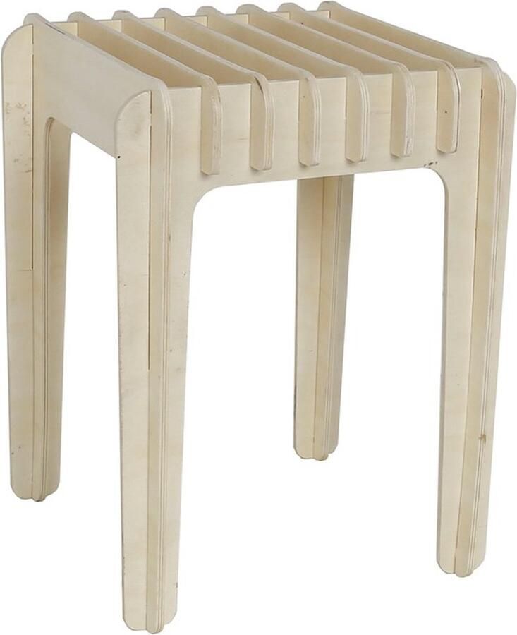 FACTORY Vierkante kruk Simplicity