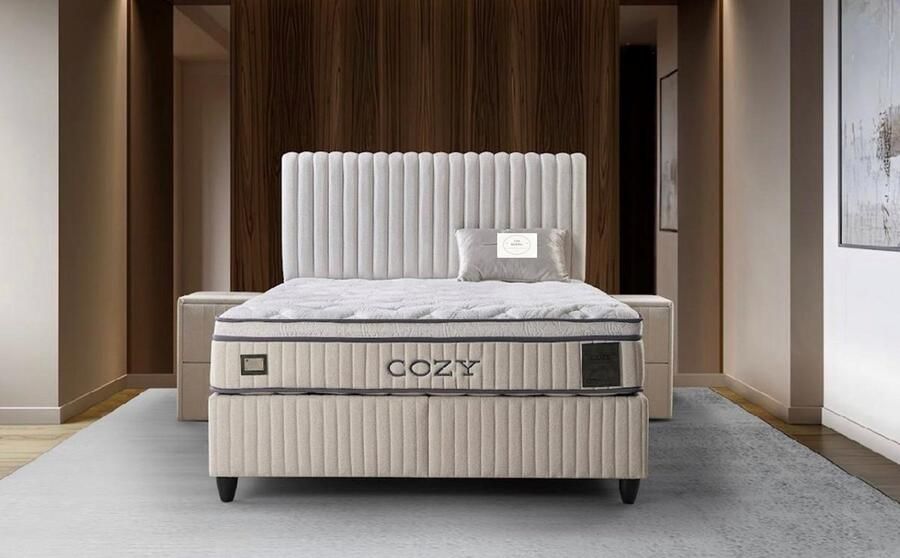 FAM BEDDING 2 Persoons Opberg Boxspring Cozy 180x200