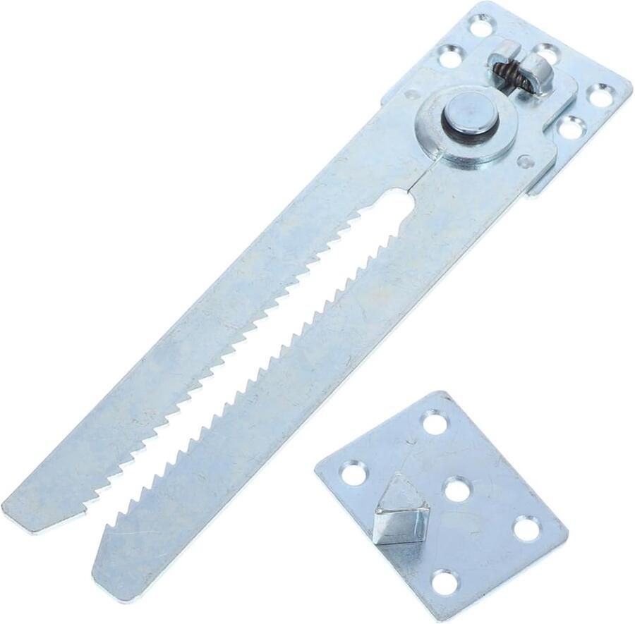 Famanu Bankverbinding bankkoppeling sectionele bank connector bankverbinder banksluiting snap-bankclips sectionele verbinding pin sofa-accessoires ijzer zilver