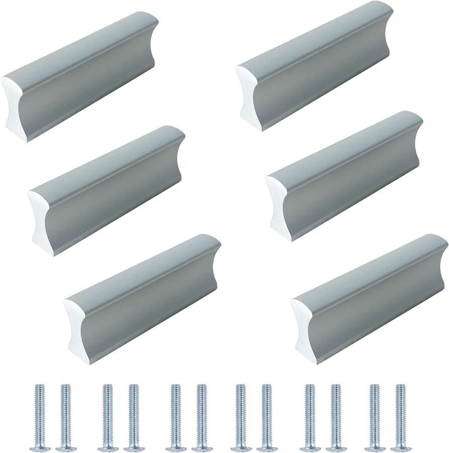 Famanu Meubelgrepen 6 stuks gatafstand voor meubels 32 mm kastgreep ladegreep keukengreep keukengrepen