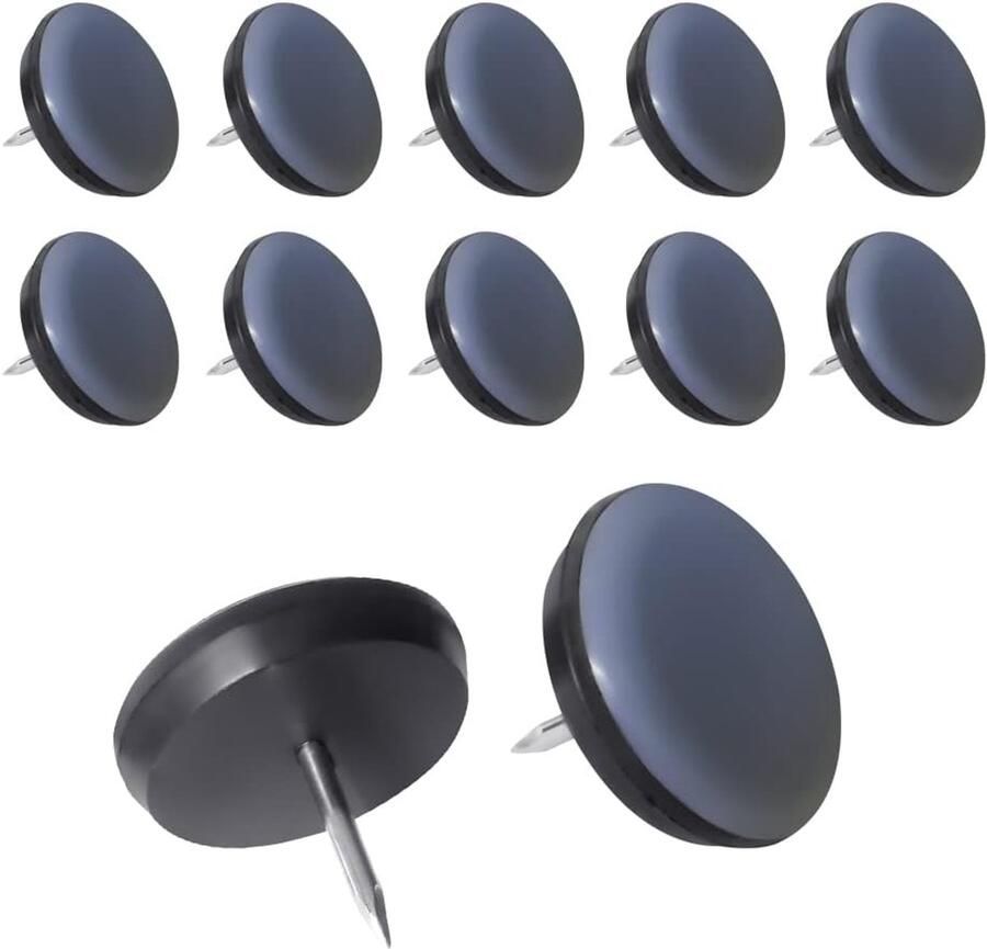 Famanu Meubelschuifregelaars voor tapijt en hardhouten vloeren zelfklevende meubelglijders zelfklevende meubelschuifregelaars pads (25 mm x 25 mm)