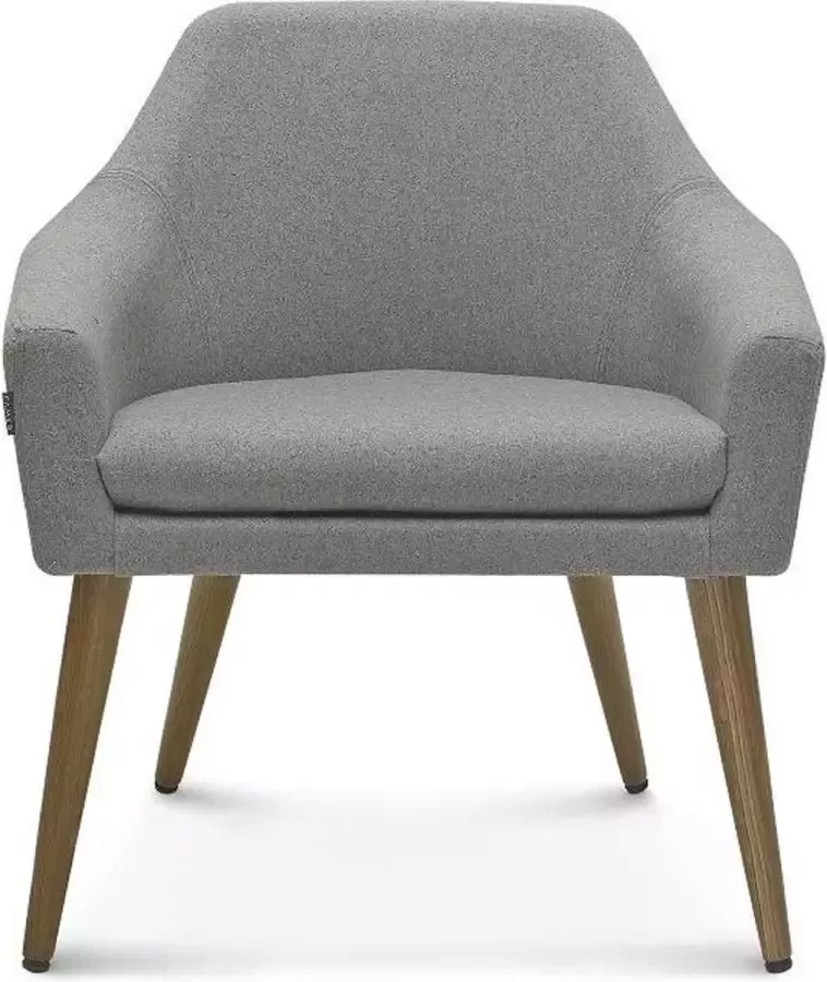 Fameg grijze fauteuil Loungestoel Direct leverbaar