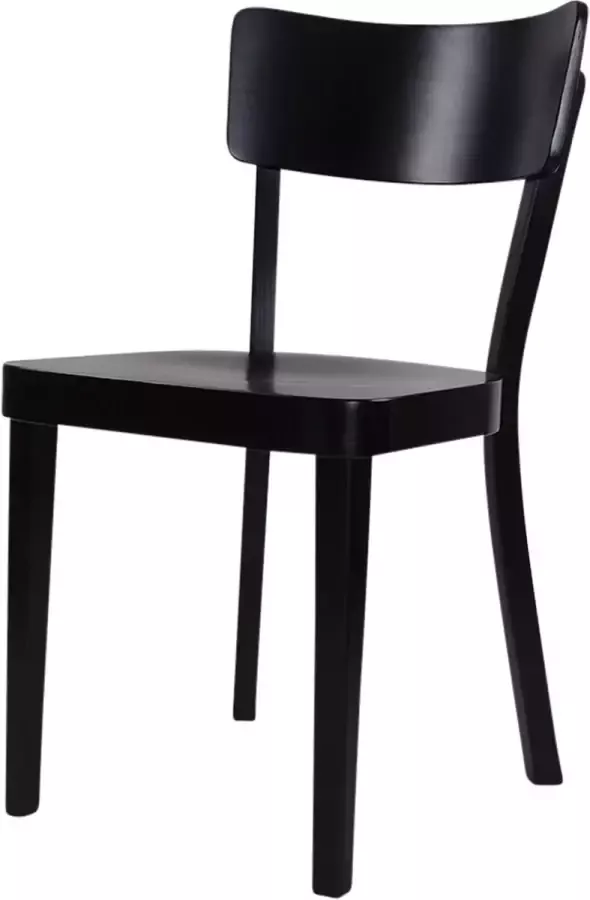 Fameg Fergus Eetkamerstoel Zwart Gebeitst Hout Design - Foto 2