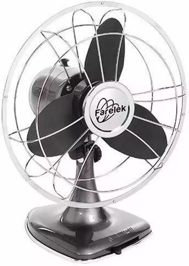 Farelek Tafelventilator Zwart 30 W