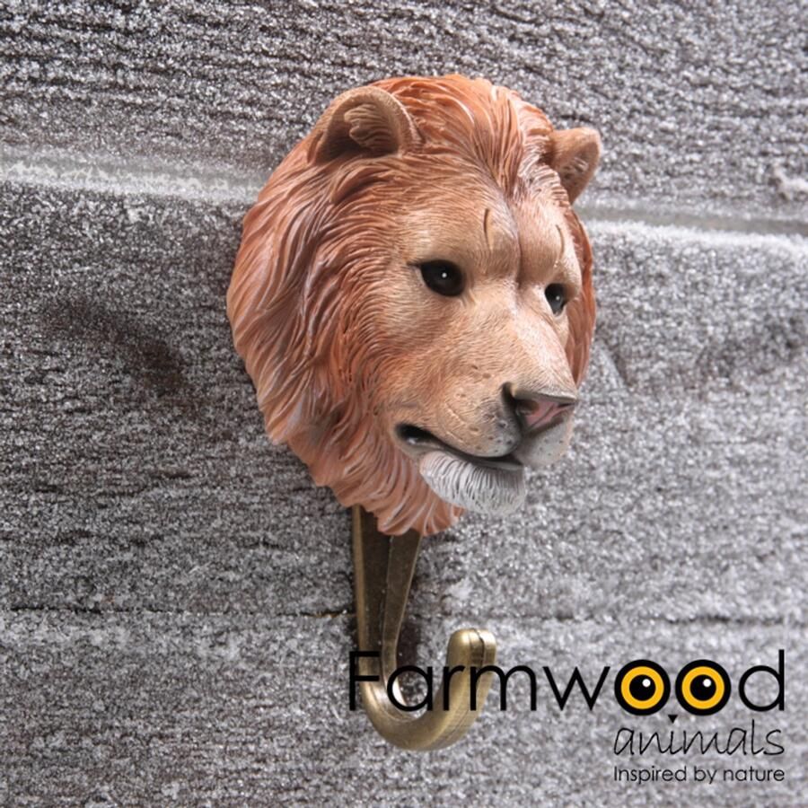 Farmwood KAPSTOK HAAK HOOK D! LEEUW 5X7.5X12 CM