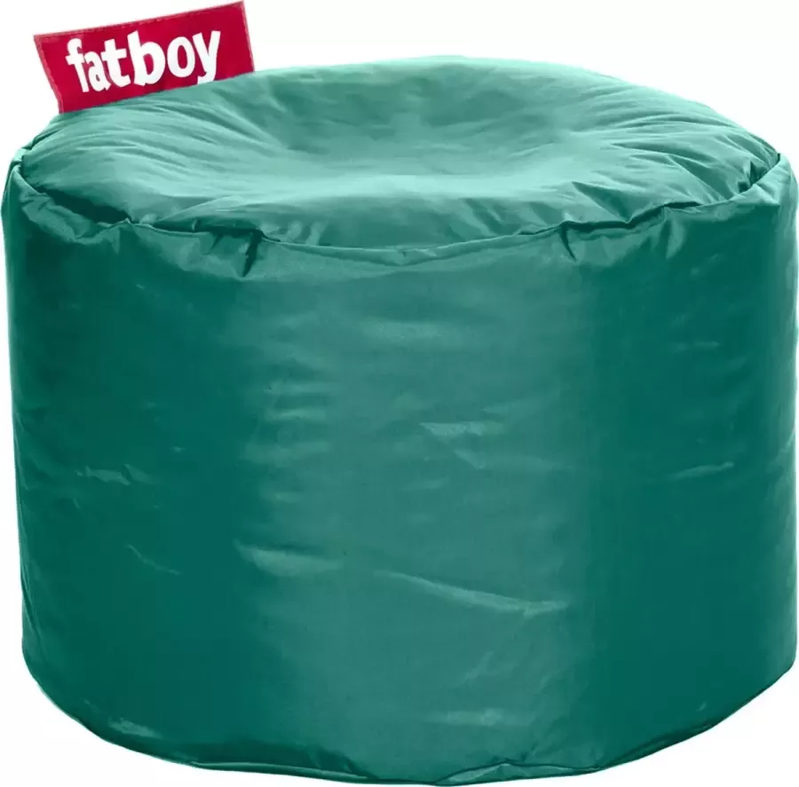 Fatboy Poef Rond Turquoise 35h x ø 50 cm Afwasbaar Nylon