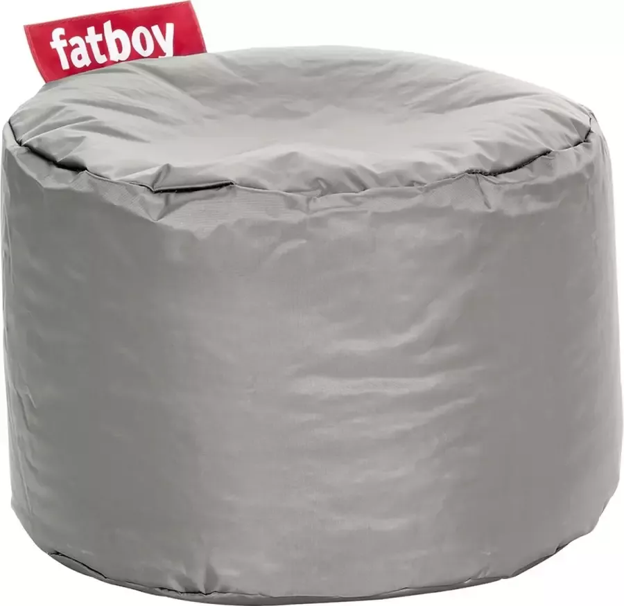 Fatboy Poef Rond Zilver 35h x ø 50 cm Afwasbaar Nylon - Foto 1