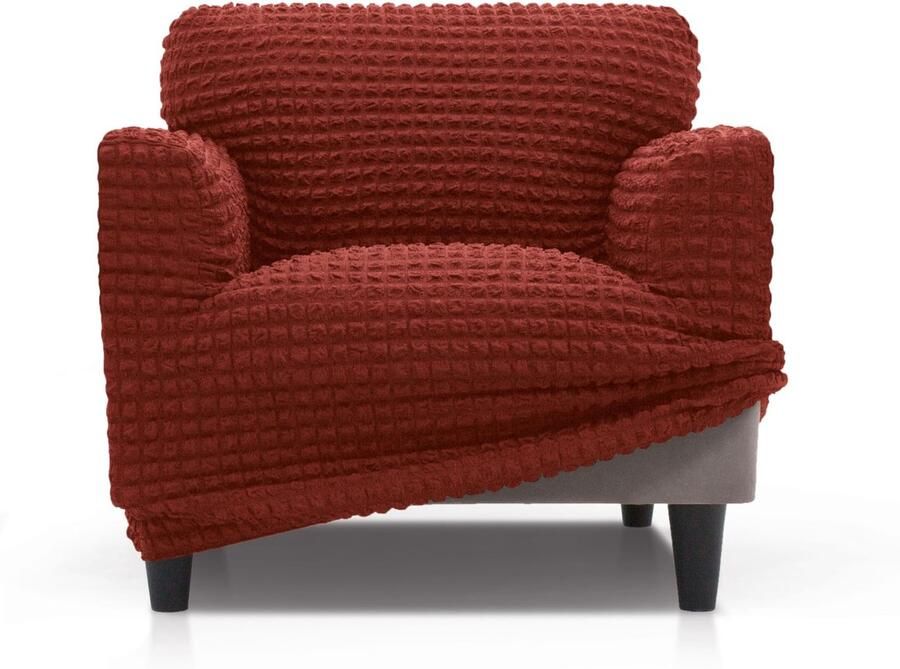FAVERTI Superelastische universele fauteuilhoes van 70 tot 110 cm Model BUFALI Ketel Ideale hoes voor elk type fauteuil. Kwaliteitsbescherming gemaakt van 3D-jacquardstof en katoen
