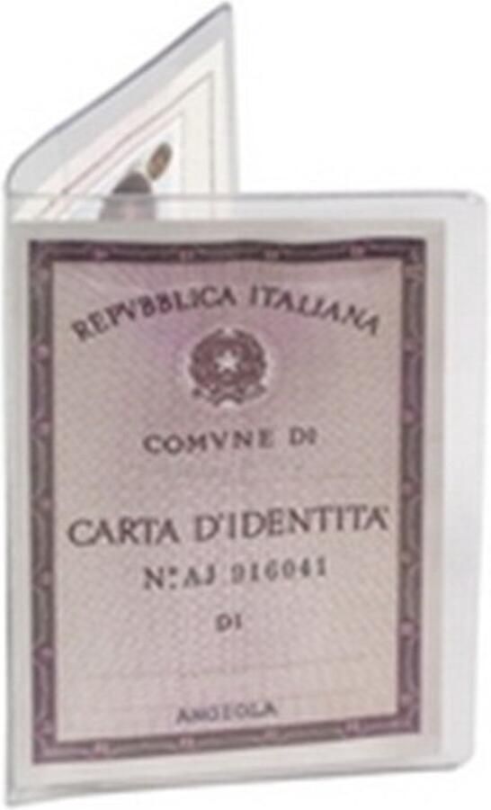 FAVORIT 100500073 stofklepmap PVC Transparant