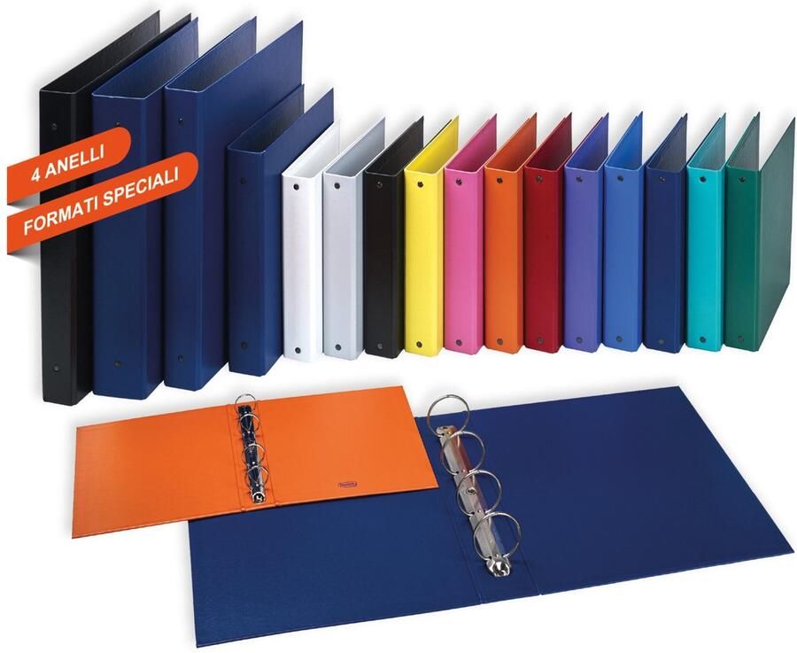 FAVORIT Europa ringband A5 Zwart