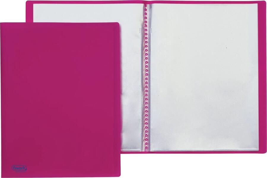 Favorito Favorit 100460265 A4 Polypropyleen (PP) Roze 30 vel 220 mm 300 mm