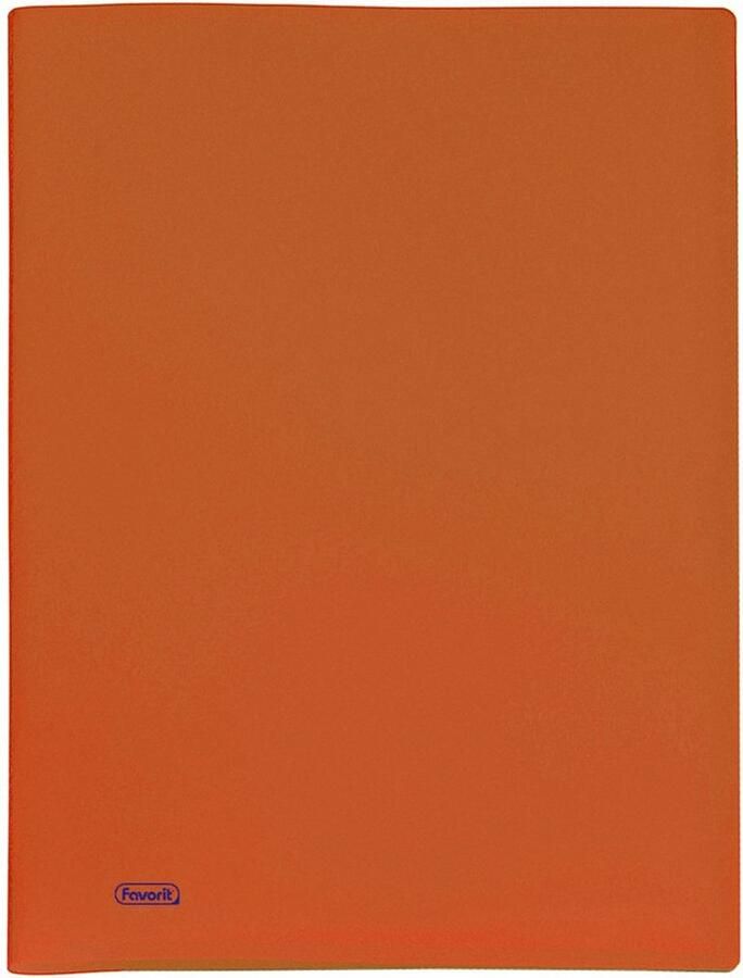 Favorito Favorit 100460297 A4 Polypropyleen (PP) Oranje 60 vel 220 mm 300 mm
