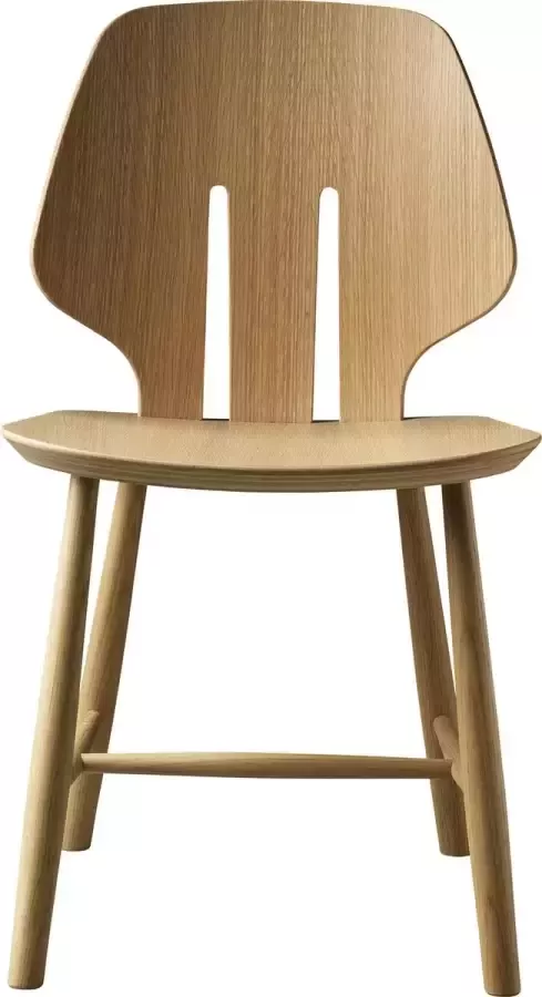 FDB Furniture FDB Møbler J67 Eiken eetkamerstoel naturel FSC Deense Design Klassiekers