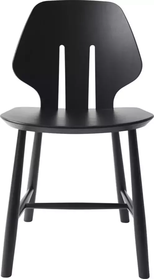 FDB Furniture FDB Møbler J67 Zwarte eetkamerstoel FSC beuken Deense Design Klassiekers