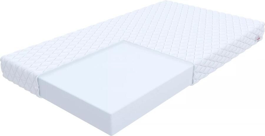 FDM BRESSO Matras 120x200 cm Koudschuim Matrassen Tweepersoons Hoogte 10 cm H3 Dubbelzijdig 7 zones Afritsbaar hoes wasbaar Öko-Tex gecertificeerd Antiallergisch en Ademende