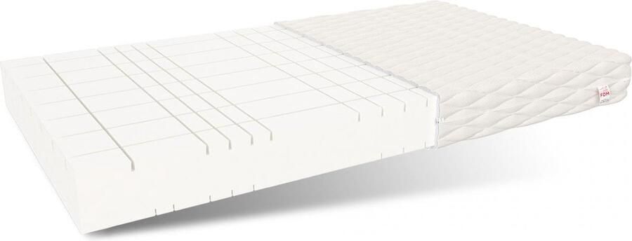 FDM GOYA MAX PLUS Matras 120x200 cm Koudschuim Matrassen Tweepersoons Hoogte 26 cm H4 Dubbelzijdig 7 zones Afritsbaar hoes wasbaar Öko-Tex gecertificeerd Antiallergisch en Ademend