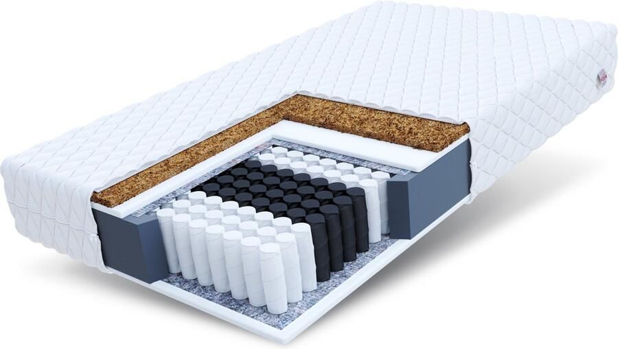 FDM Pocketvering matras HOME 90X200 HOOGTE 17 cm