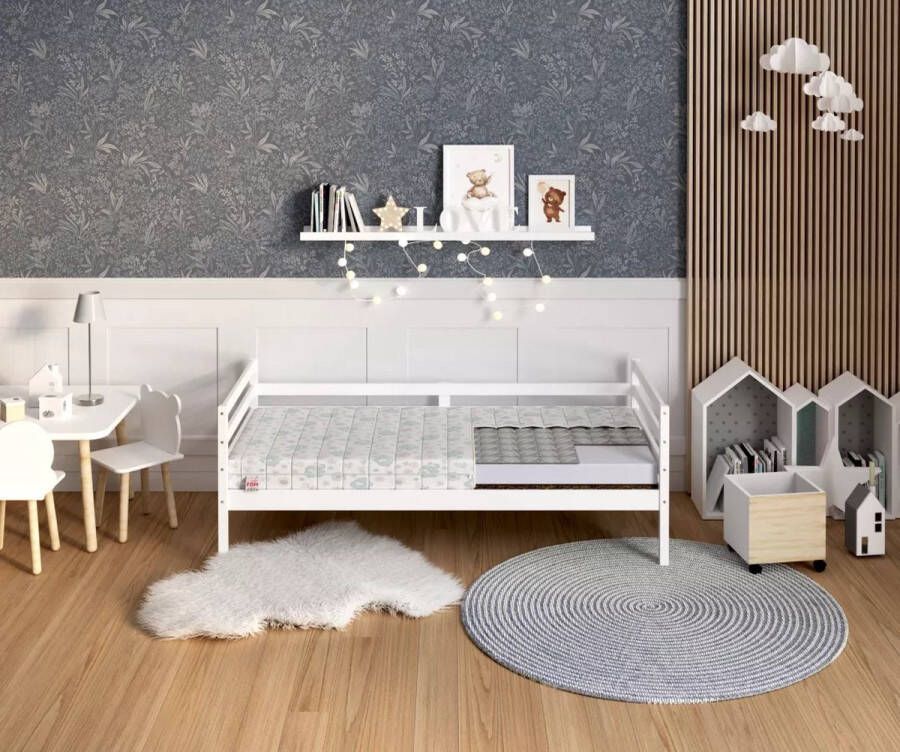 FDM MIKI DUMBO Matras 80x160 cm Koudschuim Matrassen Eenpersoons Hoogte 11 cm H2 en H3 Dubbelzijdig 7 zones Afritsbaar hoes wasbaar Öko-Tex gecertificeerd Antiallergisch en Ademend - Foto 2