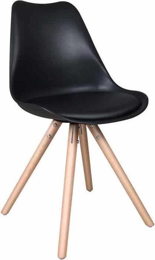 Feel Furniture Eetkamerstoel Olan Zwart