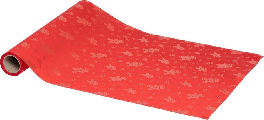 Fééric Lights and Christmas Kerst Loper Tafelloper 30x300cm Rood