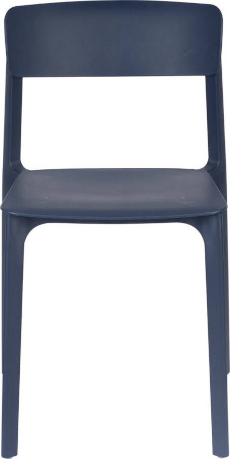 Housecraft Living Housecraft Clive Eetkamerstoelen Donker Blauw Set van 4