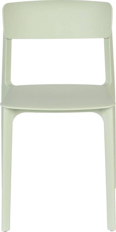 Housecraft Living Housecraft Clive Eetkamerstoelen Tuinstoelen Lichtgroen Set van 4