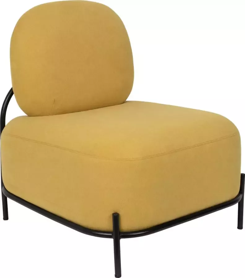 AnLi Style Lounge Chair Polly Yellow
