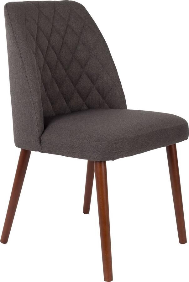 Housecraft Living Housecraft Conway Eetkamerstoelen Donkergrijs Set van 2 - Foto 2