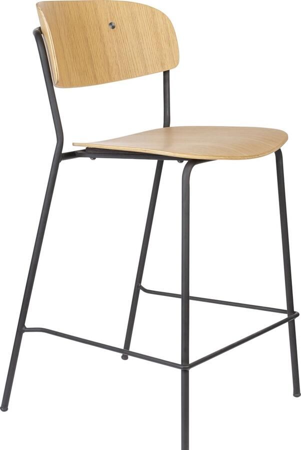 Housecraft Living Housecraft Jolien Kruk Zwart Wood Set van 2