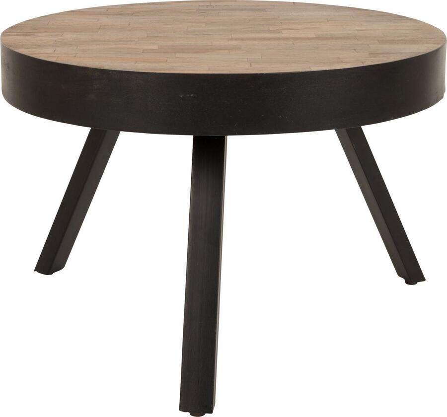 Housecraft Living Housecraft Suri Salontafel Rond Hout Teak 58 cm Bruin