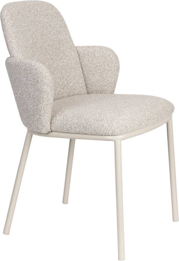 Housecraft living Feliz Lifestyle Jerrico Eetkamerstoelen Licht Beige Set van 2 - Foto 2