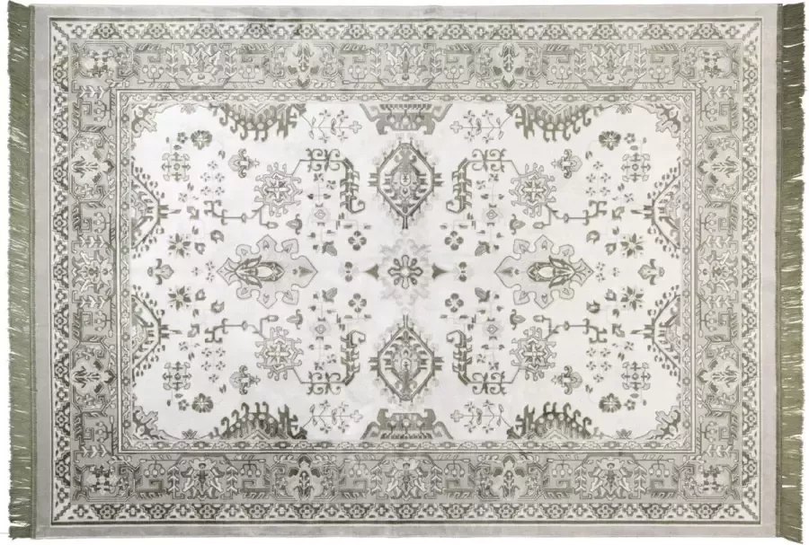 Feliz Lifestyle Reza Vloerkleed 160x230 Groen Grijs - Foto 2