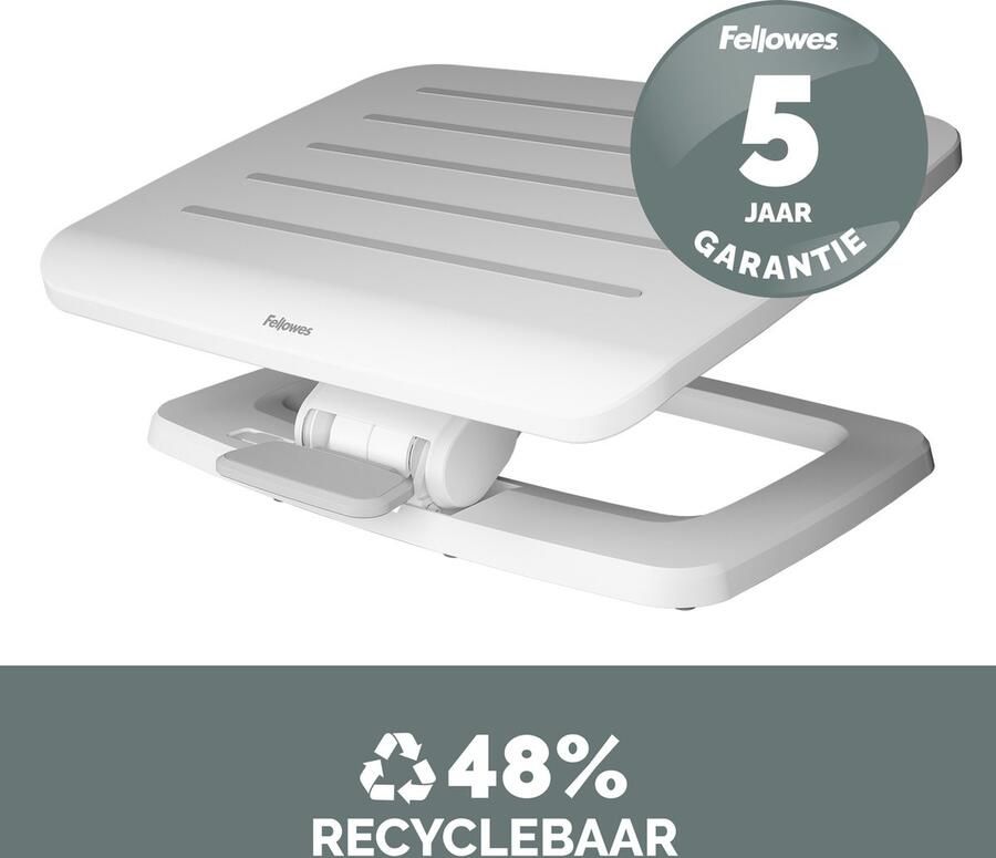 Fellowes Hana LT voentensteun voor bureau ergonomisch wit