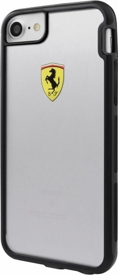 Ferrari Hardcase FEHCP7TR3 iPhone 7 8 SE 2020 SE 2022 transparant Racing Schokbestendig