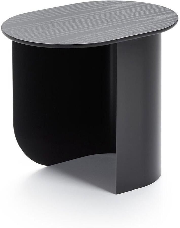 FÉST ovale bijzettafel Plateau zwart