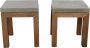 Fine Asianliving Antiek Chinese Sidetable Set 2 Stone W50xD50xH60cm Chinese Meubels Oosterse Kast - Thumbnail 1