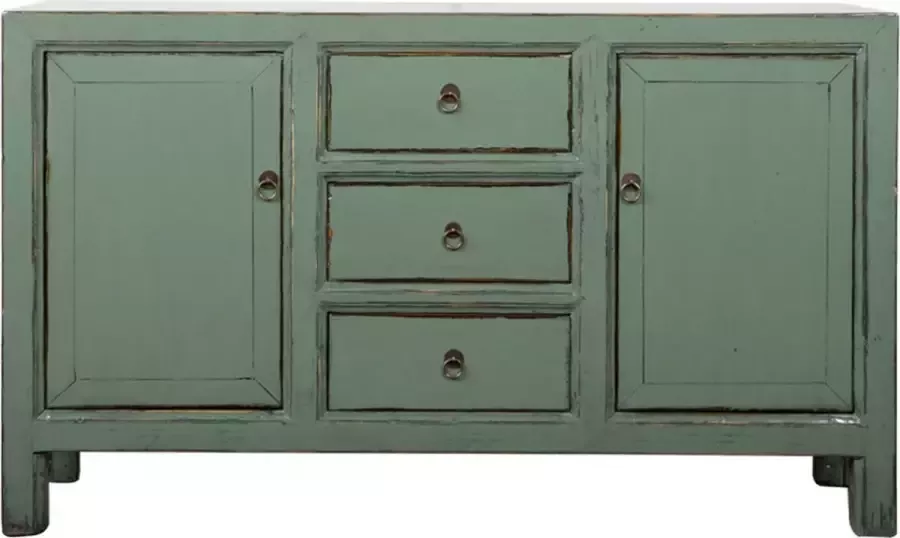 Fine Asianliving Antieke Chinese Dressoir Mint High Gloss B152xD41xH90cm Chinese Meubels Oosterse Kast