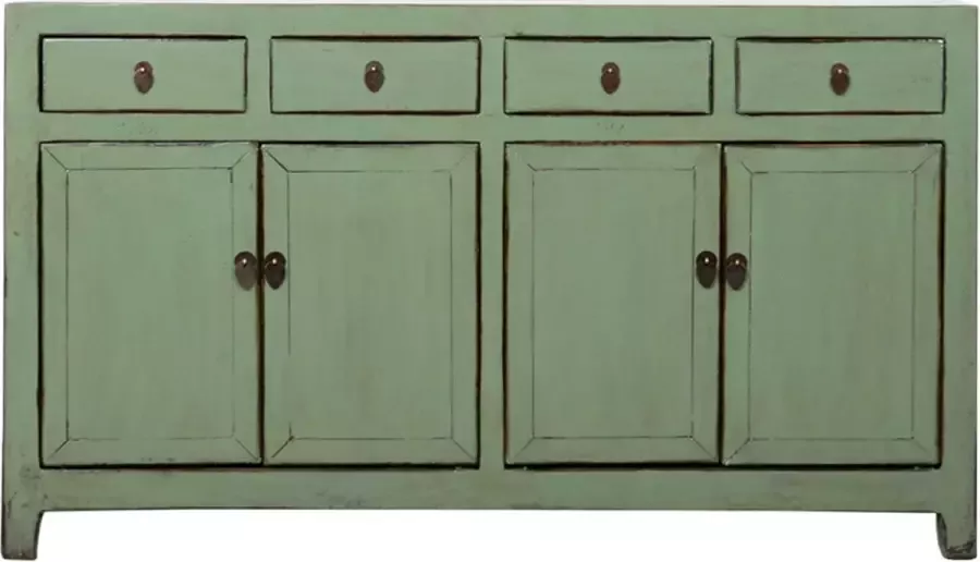 Fine Asianliving Antieke Chinese Dressoir Mint High Gloss B154xD39xH91cm Chinese Meubels Oosterse Kast