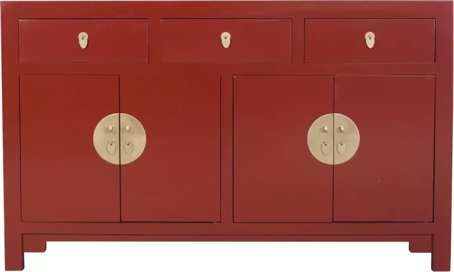Fine Asianliving Chinees Dressoir Robijn Rood B140xD35xH85cm Orientique Collection Chinese Meubels Oosterse Kast