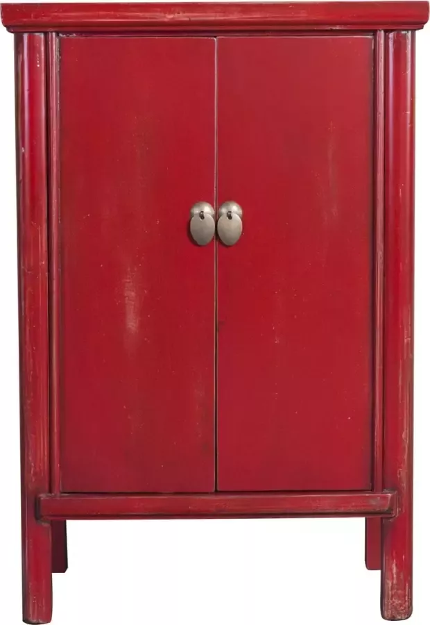 Fine Asianliving Chinese Kast Rood B59xD40xH87cm Chinese Meubels Oosterse Kast