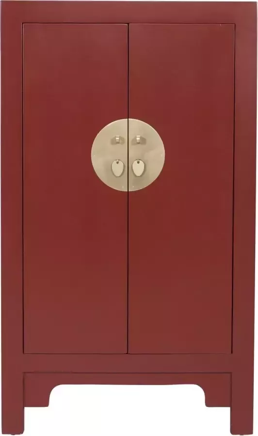 Fine Asianliving Chinese Kast Rood Ruby Red Orientique Collectie B70xD40xH120cm Chinese Meubels Oosterse Kast - Foto 1