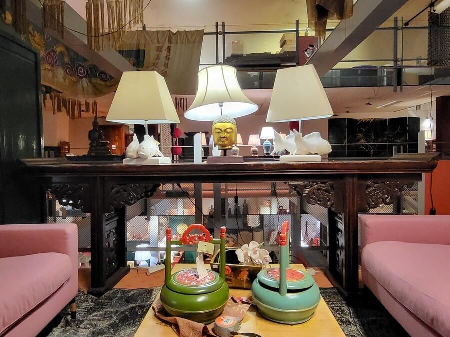 Fine Asianliving Antiek Chinese Console Altar Table W275xD51xH95cm Chinese Meubels Oosterse Kast