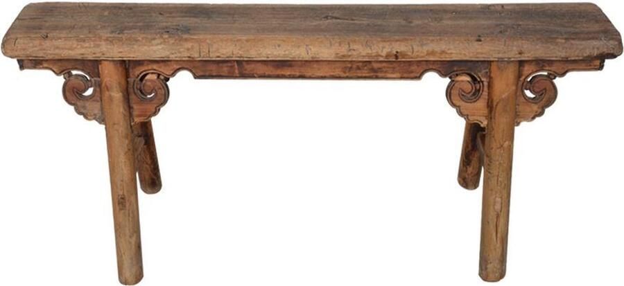 Fine Asianliving Antieke Chinese Bank B120xD18xH52cm Chinese Meubels Oosterse Kast