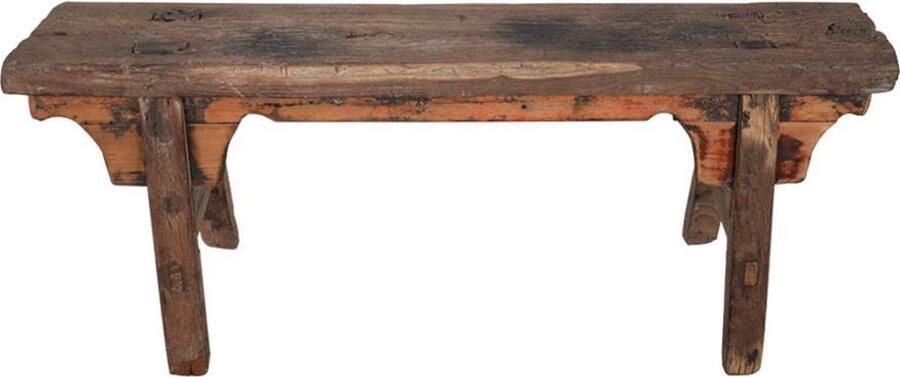 Fine Asianliving Antieke Chinese Bank B120xD20xH50cm Chinese Meubels Oosterse Kast