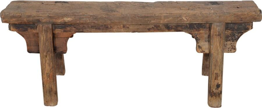 Fine Asianliving Antieke Chinese Bank B125xD16xH51cm Chinese Meubels Oosterse Kast