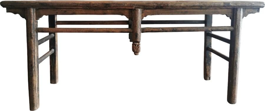 Fine Asianliving Antieke Chinese Sidetable Bruin B195xD60xH83cm Chinese Meubels Oosterse Kast