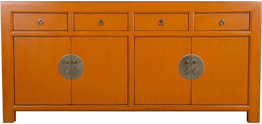 Fine Asianliving Chinese Dressoir Oranje Oasis Orientique Collection B180xD40xH85cm Chinese Meubels Oosterse Kast