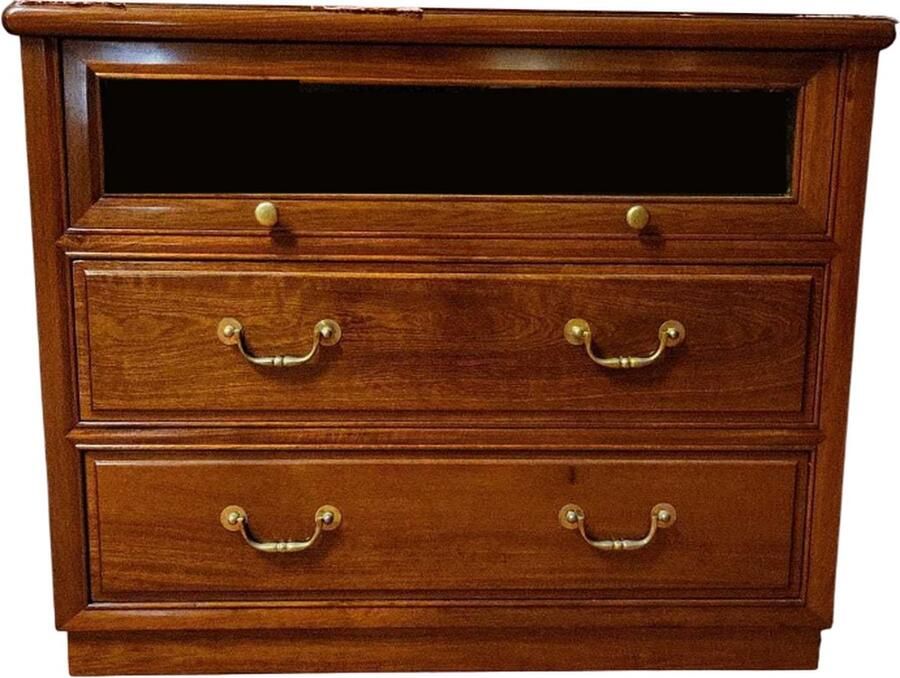 Fine Asianliving Chinese Kast Rosewood Long Life Design B78xD48xH65cm Chinese Meubels Oosterse Kast